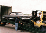 1965 Chrysler 300 Convertible - Arrival in the Netherlands