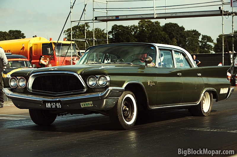 1960 Chrysler NewYorker at Drachten Dragraces