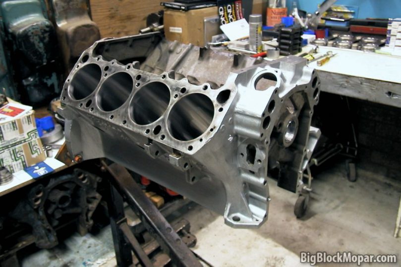 440ci BigBlockMopar 496" Supercharged Stroker engine block