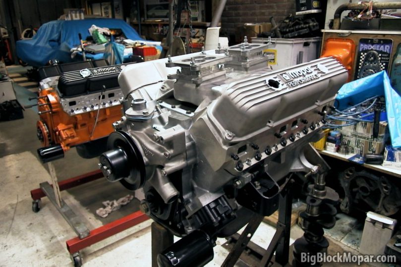 BigBlockMopar 496" LongRam Stroker engine build - Mockup