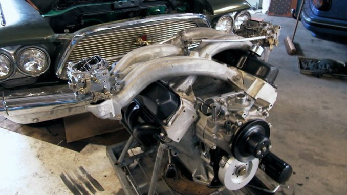 496ci stroker engine with longram intakes