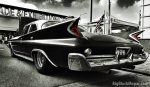 1960 Chrysler NewYorker BlackWhite Photo