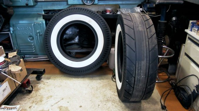 Hurst Whitewall pie-crust Racing Tires Hurst Whitewall pie-crust Racing Tires
