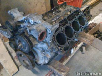 5.7 Hemi engine block