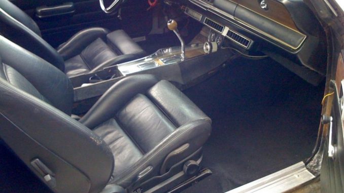 1973 Dodge Dart - interior seats, console and carpet