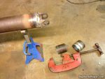 1973 Dodge Dart - A518 / 46RH overdrive transmission - Driveshaft shortening