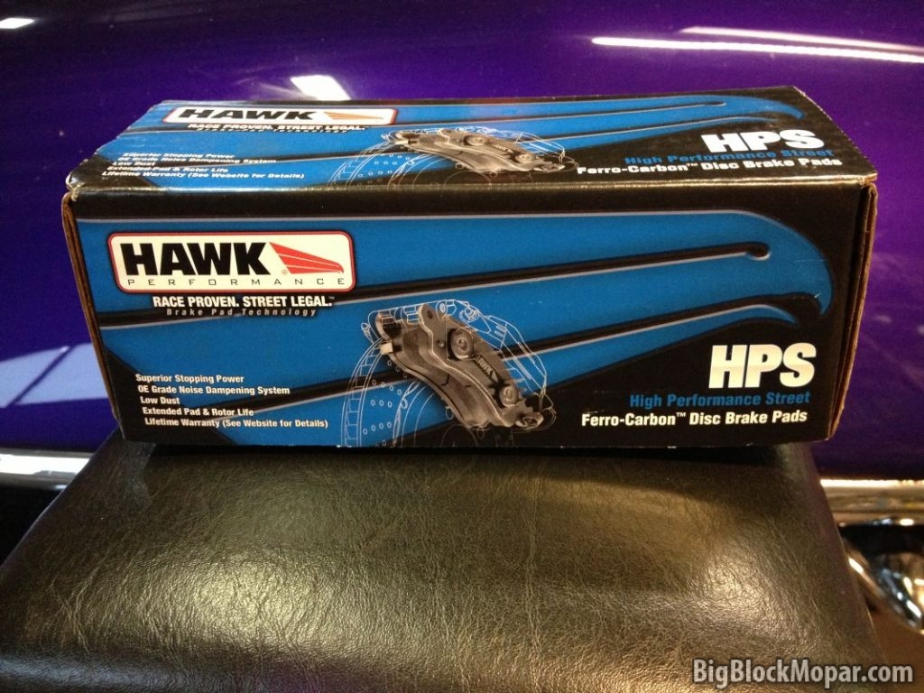 Hawk HPS brake pad upgrade