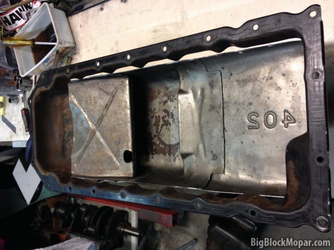 5.7 Hemi oilpan modifications