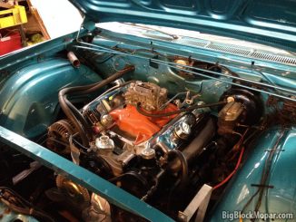 fresh 400ci engine for the 1965 Chrysler 300 convertible