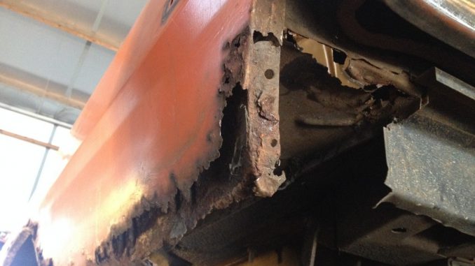 1973 Dodge Dart Rust repair