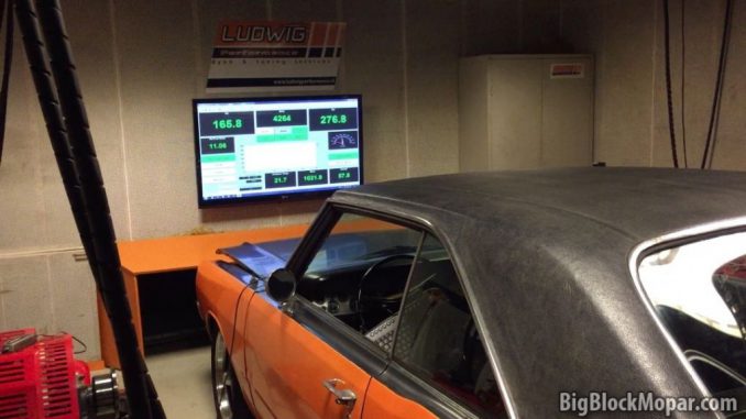 1973 Dart at Ludwig Performance Hub Dyno