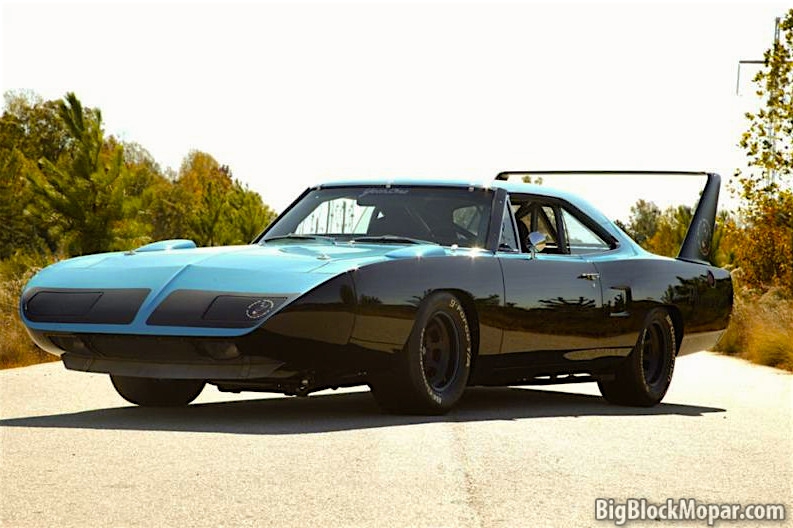 Plymouth Superbird Black blue