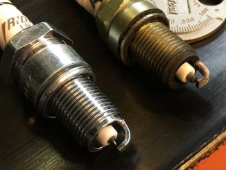 Accel 416 sparkplug versus NGK GR4IX iridium sparkplug