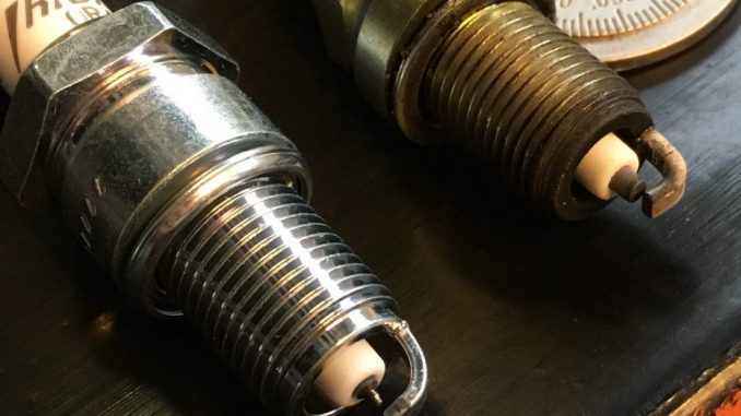 Accel 416 sparkplug versus NGK GR4IX iridium sparkplug