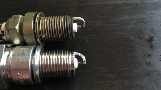 Accel 416 sparkplug versus NGK GR4IX iridium sparkplug