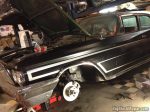 1960 Chrysler discbrake conversion using 1973 Chrysler rotor and caliper