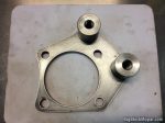 1960 Chrysler discbrake conversion - Custommade adapter plate