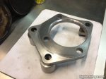 1960 Chrysler discbrake conversion - Custommade adapter plate