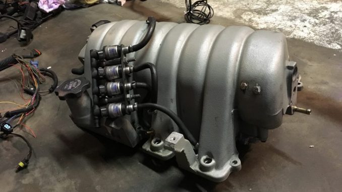 6.1L Hemi SRT engine intake manifold