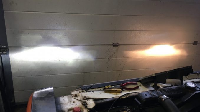 LED headlights installation CSP H4 9003 HB2 LED headlights