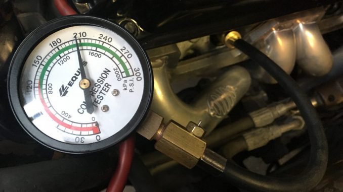 360ci 208-210psi average Cranking compression pressure