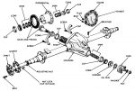 Dana60 RearAxle - Exploded View