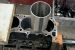 Cylinder repair sleeve and 440 engine block