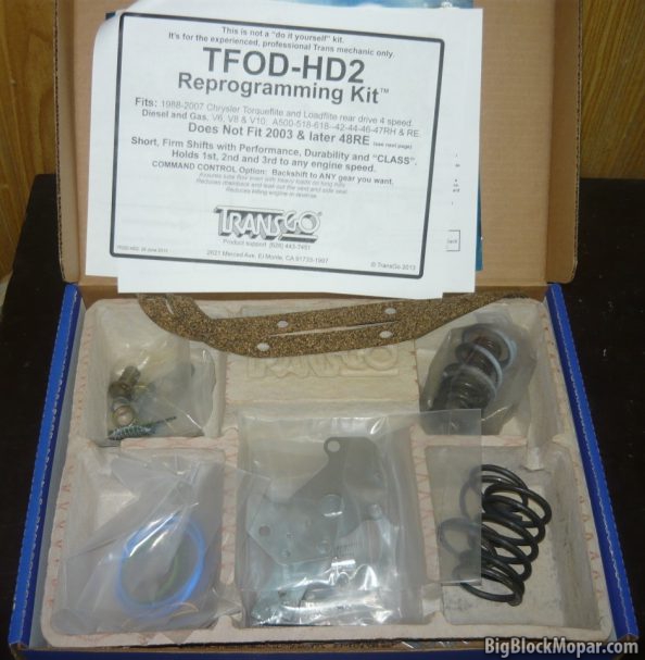 TransGo TFOD-HD2 reprogramming kit