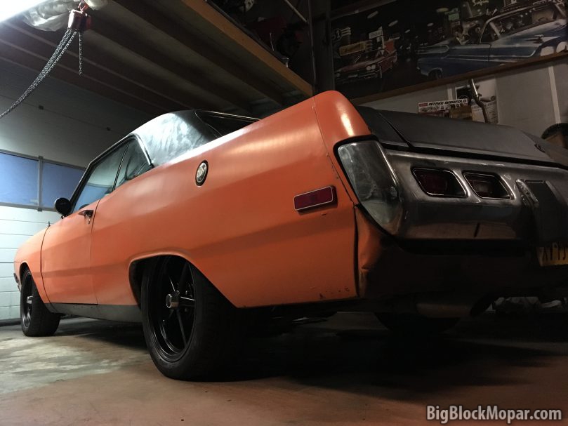 Black Wheels for the 1973 Dodge Dart