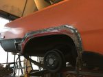 Dodge Dart Rear Fender Tackwelding replacement fender lip