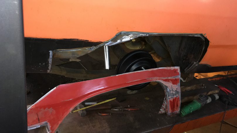 Dodge Dart Rear Fender Rust Repair