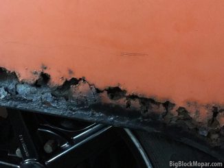 Dodge Dart Rear Fender Rust Repair