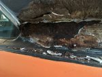 1973 Dodge Dart roof vinyl rust