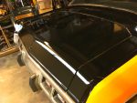 1973 Dodge Dart Trunk and Hood image in Black Paint